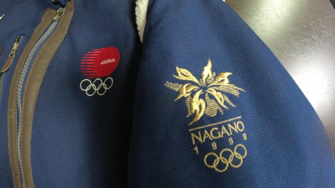 長野オリンピック公式ジャケット【親子用】OサイズとSサイズ