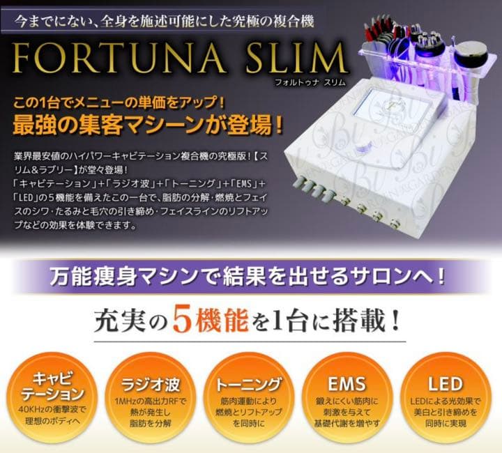 【特別値下げ価格】1台限定EMSLED美容機器PL保険 施術通い不要になります‼️