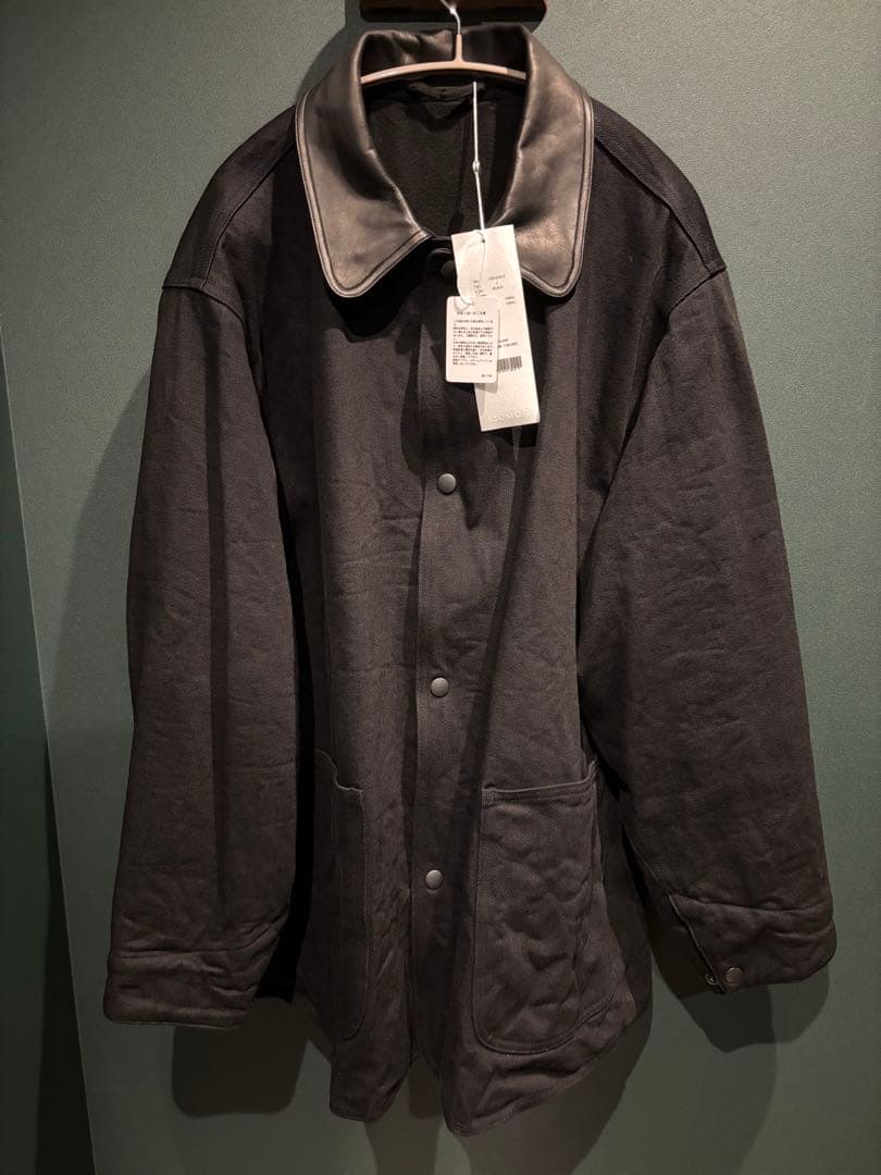 ひ*ろ様 COMOLI デニムレザーワークジャケット