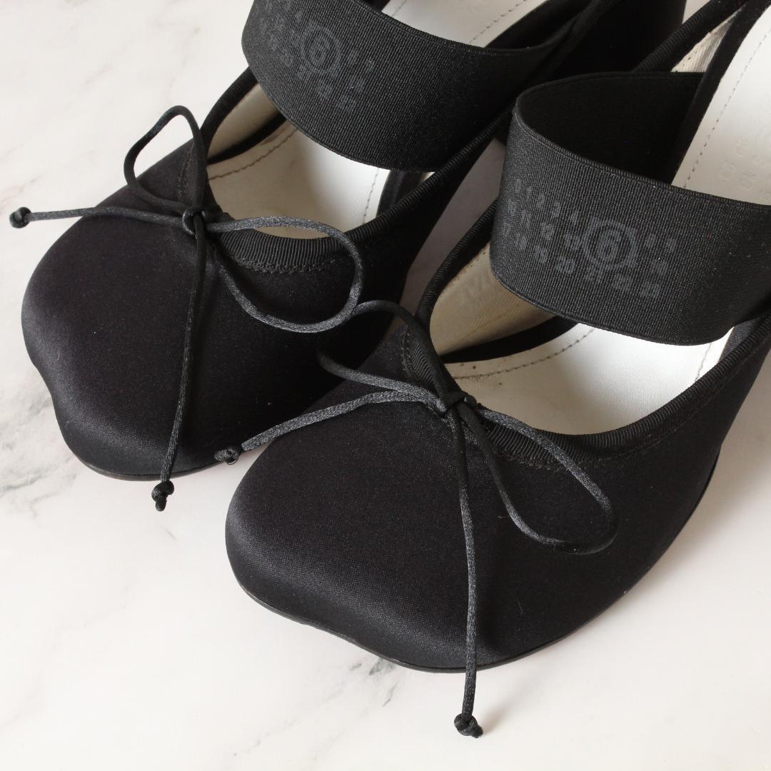 ✨極美品✨ MM6 メゾンマルジェラ バレエ デコルテサンダル 37（24cm）