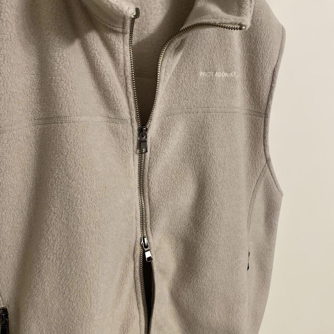 プロタゴニスタ/Framework別注エコフリースベスト ベージュ フリー
