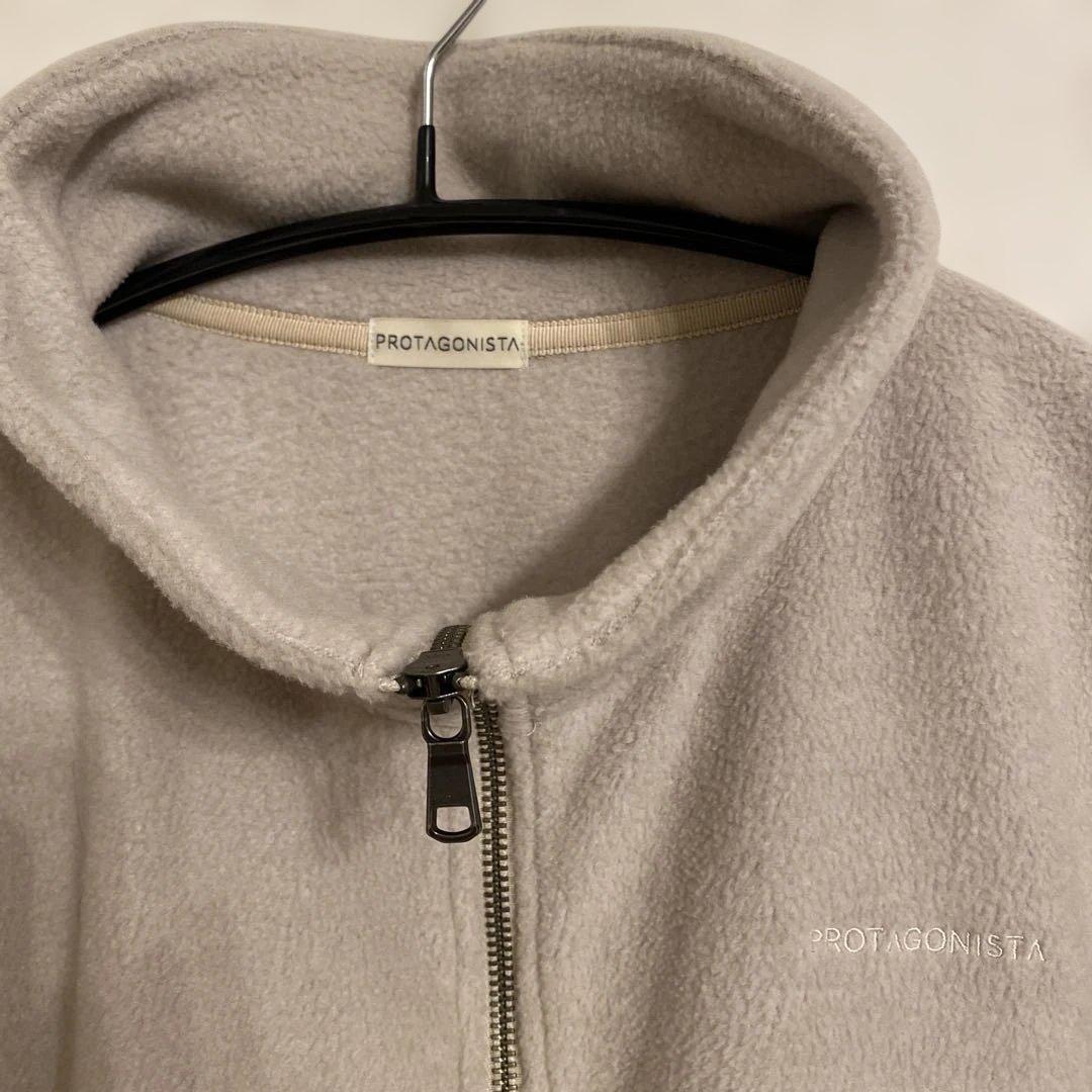 プロタゴニスタ/Framework別注エコフリースベスト ベージュ フリー