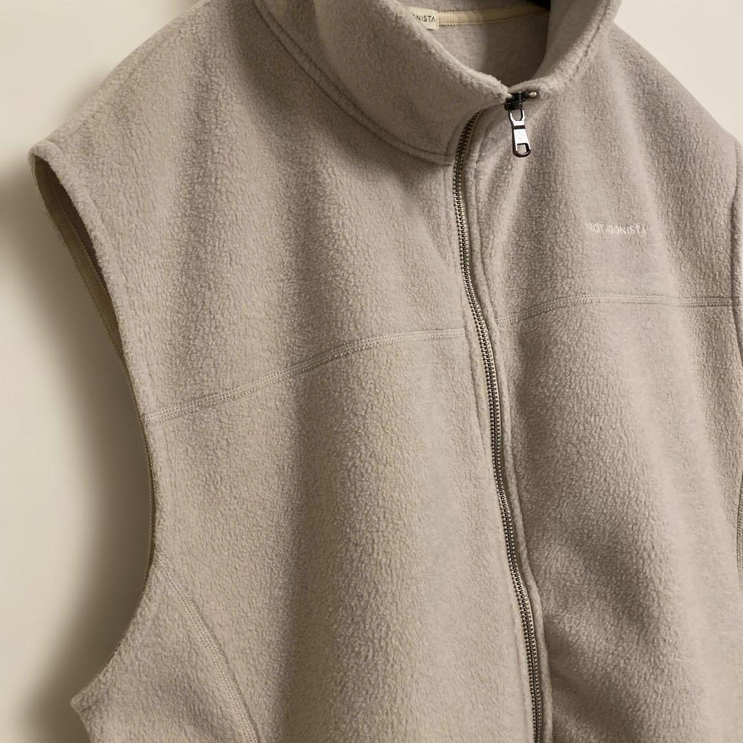 プロタゴニスタ/Framework別注エコフリースベスト ベージュ フリー