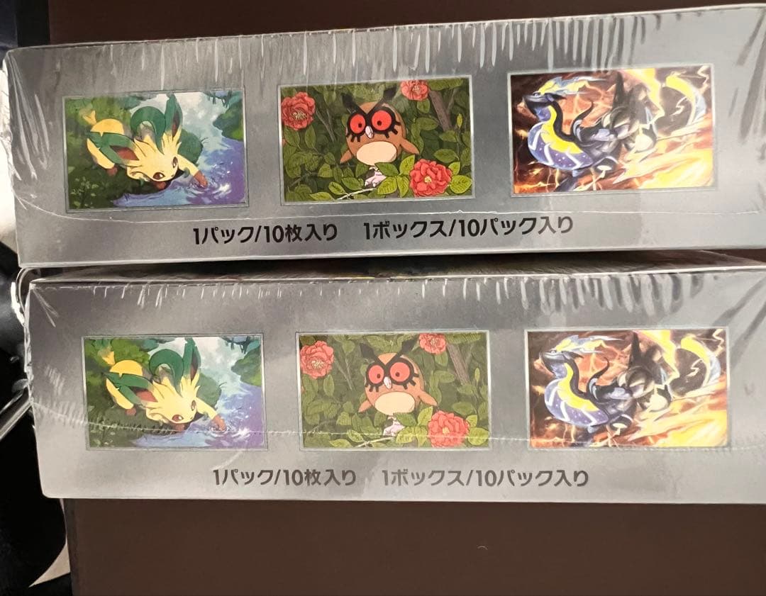 ポケモンカードゲームテラスタルフェスex2BOXシュリンク付き