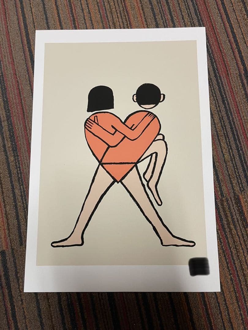Jean Jullien ジャン•ジュリアン版画　インクジェットプリント