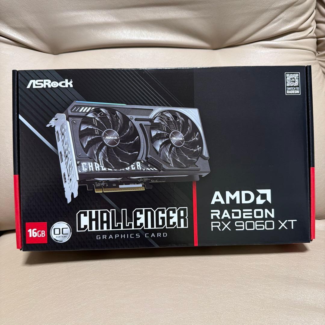 グラフィックボード・グラボ・ビデオカード ASRock Radeon RX 9060 XT 16GB