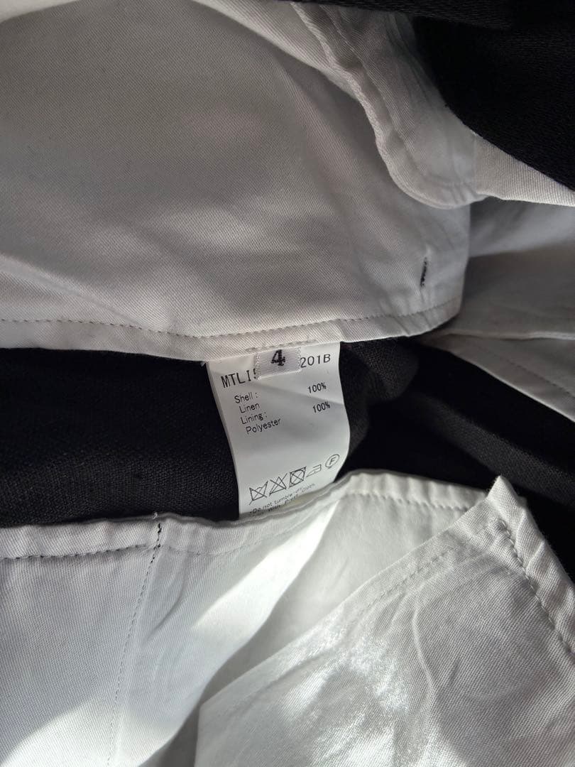 MAATEE&SONS リネンドゥルントラウザー