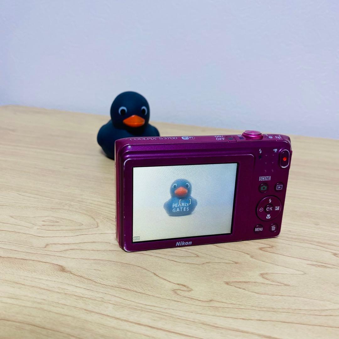 Nikon COOLPIX S3700 クールピクス　ピンク　デジタルカメラ