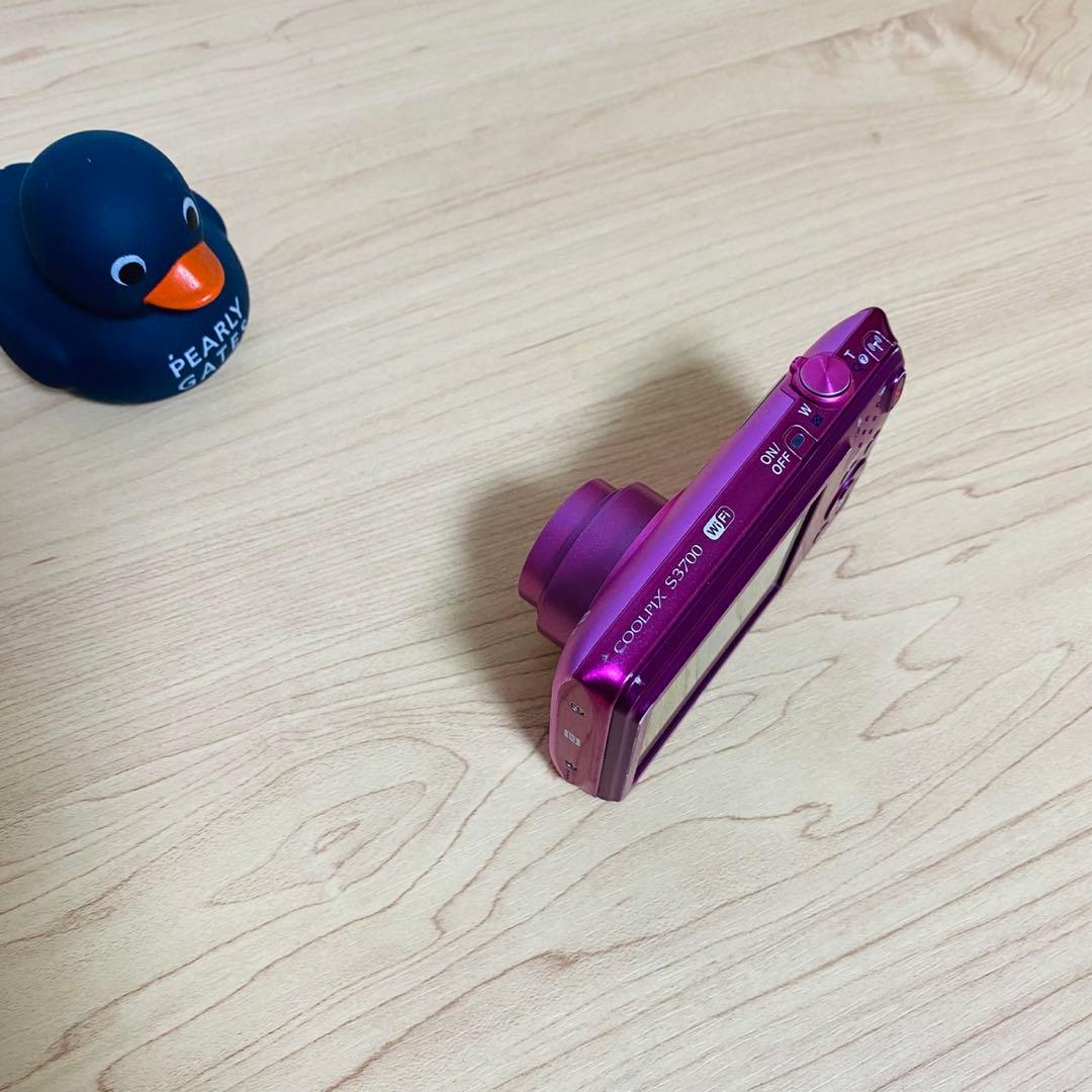 Nikon COOLPIX S3700 クールピクス　ピンク　デジタルカメラ