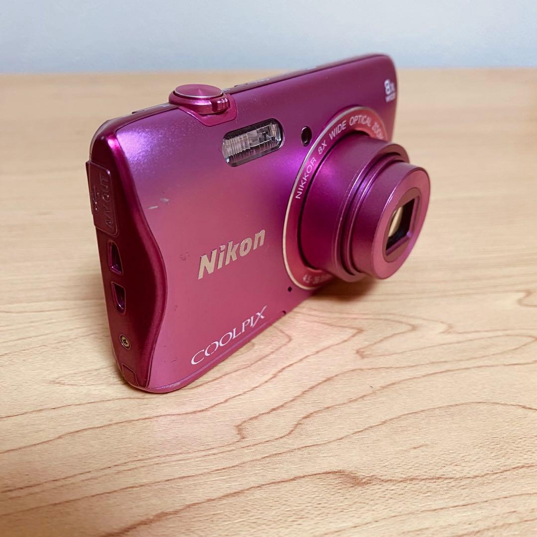 Nikon COOLPIX S3700 クールピクス　ピンク　デジタルカメラ