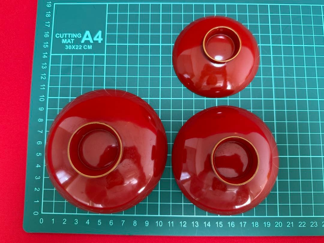 軍杯 ★☆ 盃軍 盃 軍隊 祝儀 三つ組 三ツ組 記念 漆器 記念品 時代物