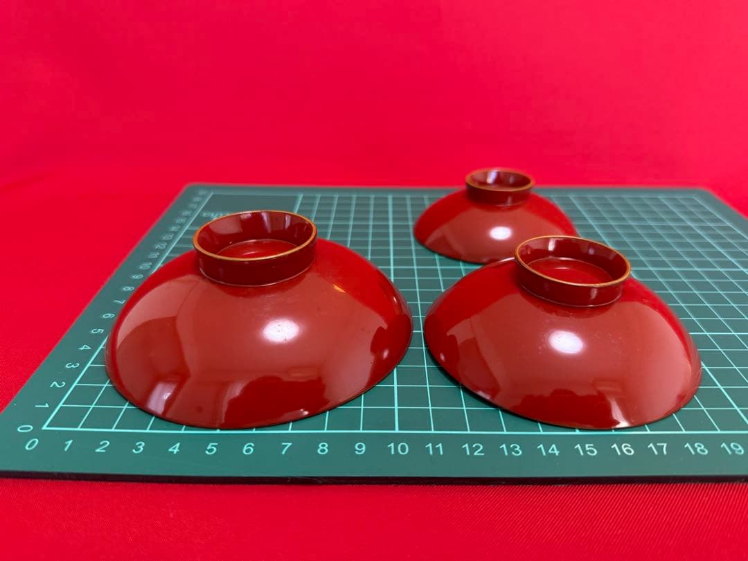 軍杯 ★☆ 盃軍 盃 軍隊 祝儀 三つ組 三ツ組 記念 漆器 記念品 時代物