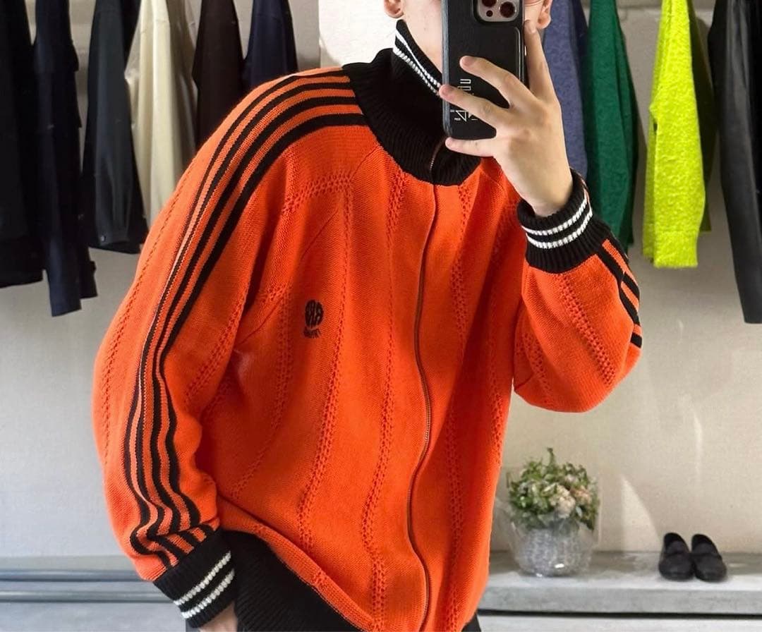 RICE NINE TEN Knitting Track Jacket 着用1回