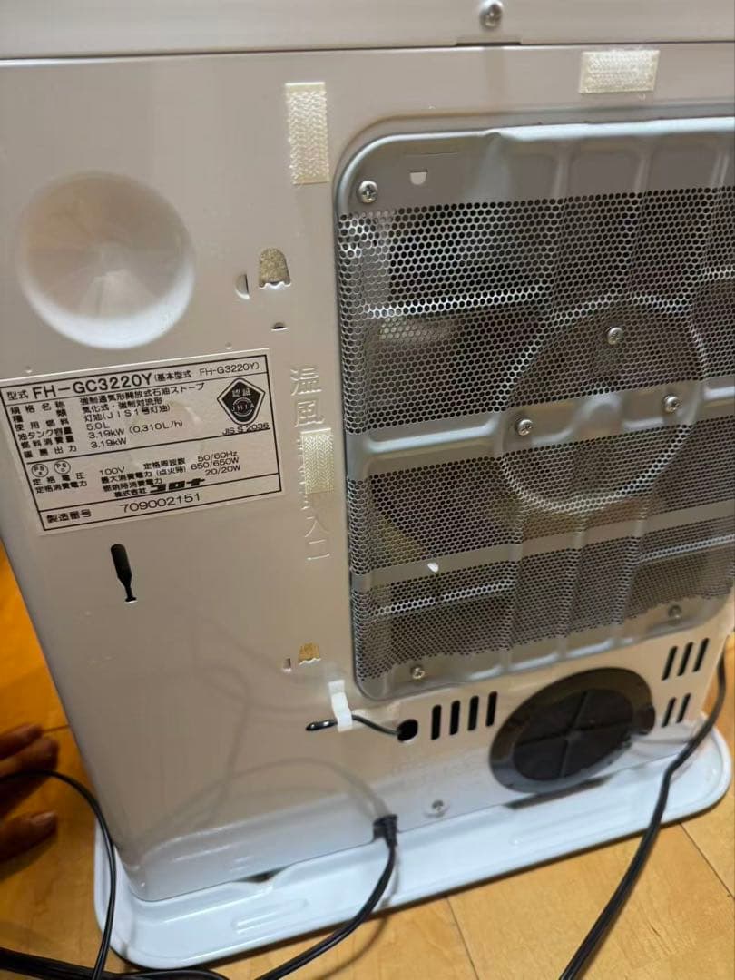 CORONA 石油ファンヒーターFH-GC3220Y-W 　2020年