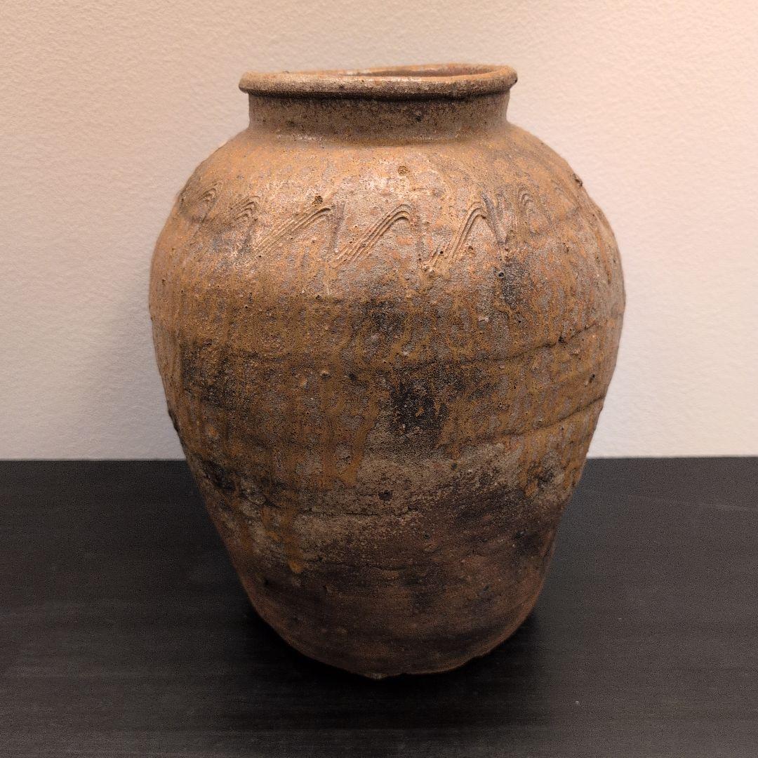 備前焼　古備前大壺　室町時代