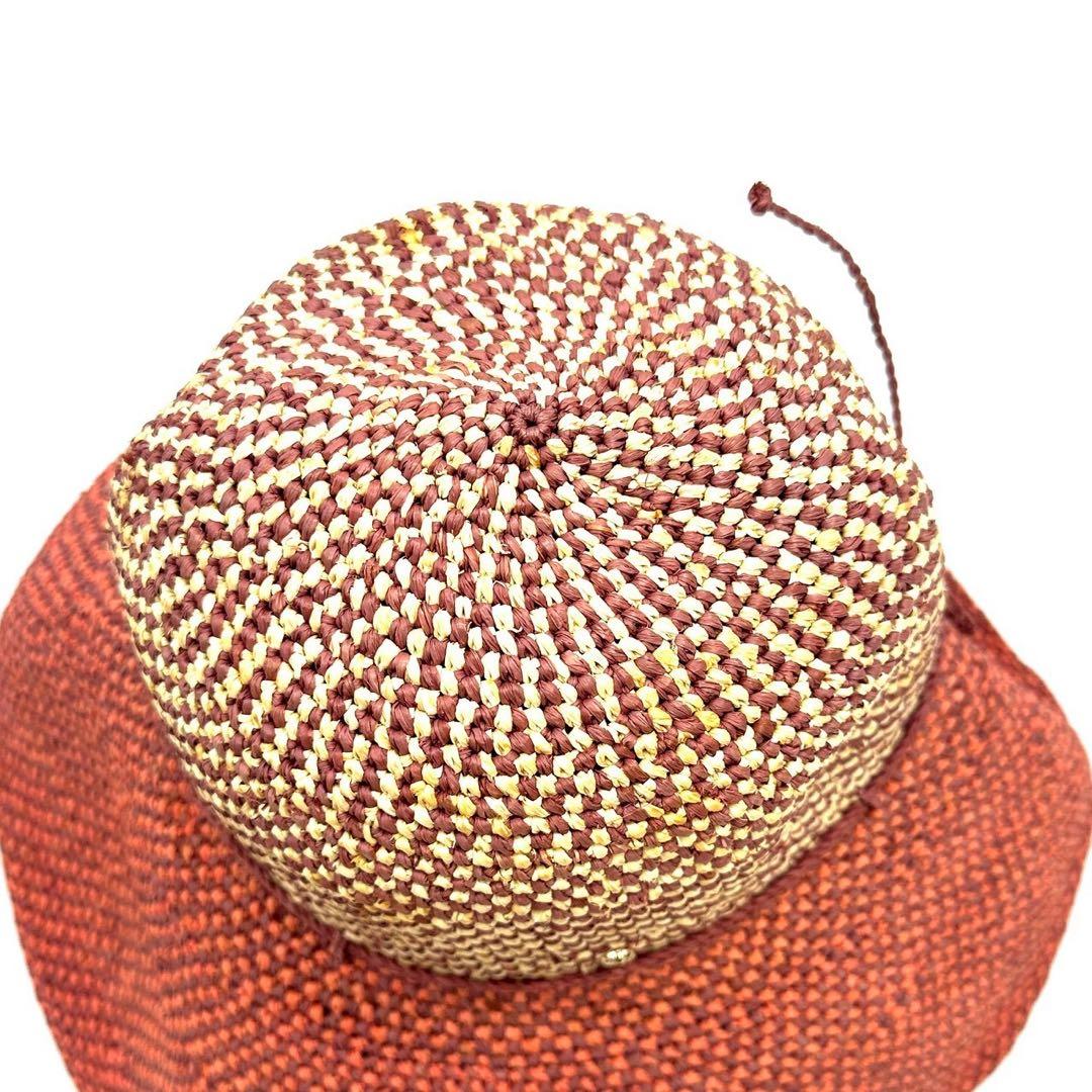 HELEN KAMINSKI ヘレンカミンスキー 麦わら帽子 ラフィア100%