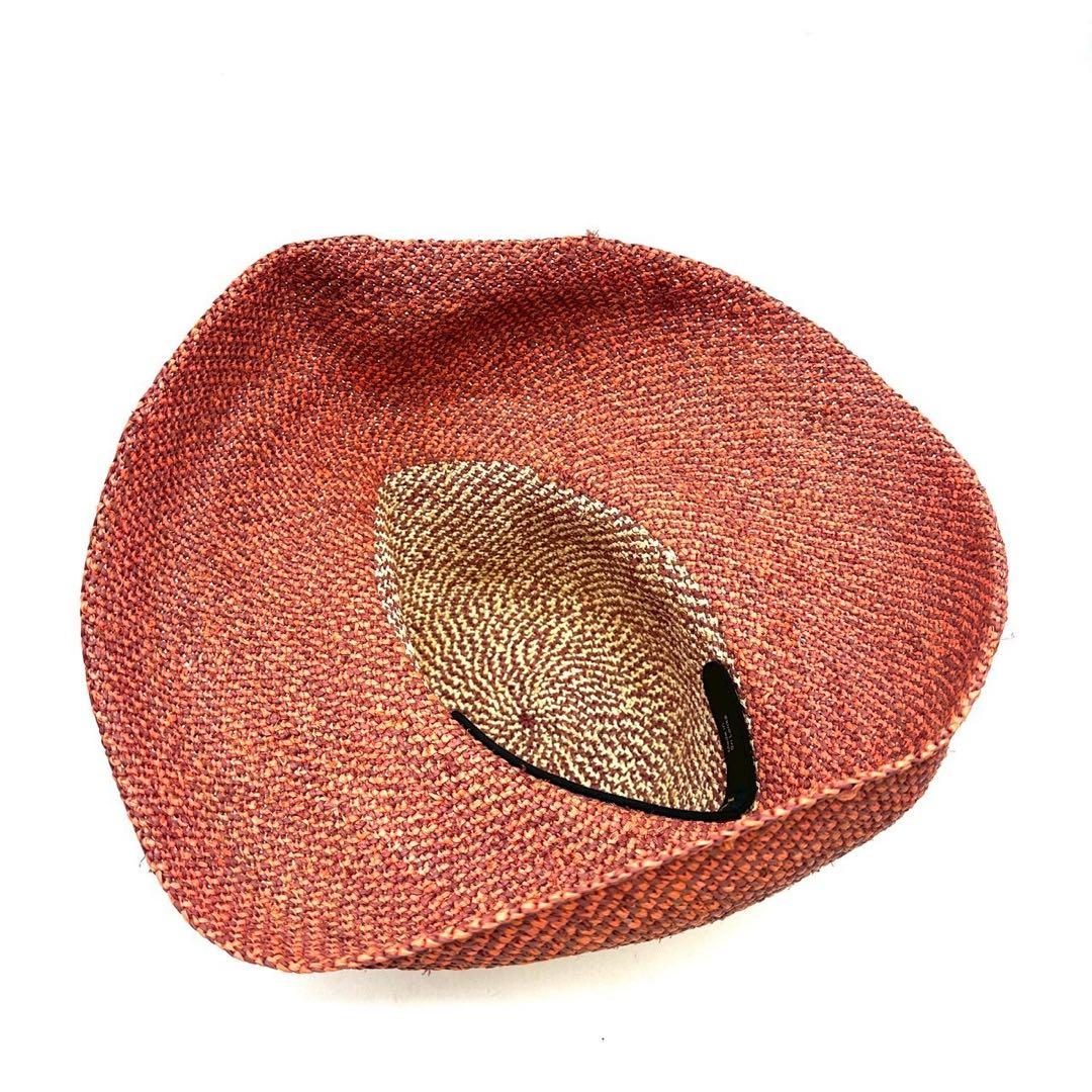 HELEN KAMINSKI ヘレンカミンスキー 麦わら帽子 ラフィア100%