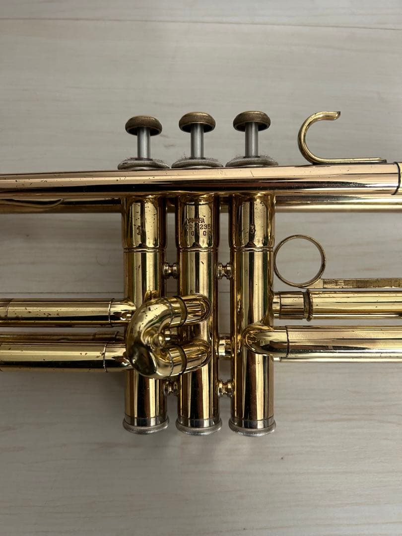 【ジャンク品】 YAMAHA トランペット YTR-235 ゴールド