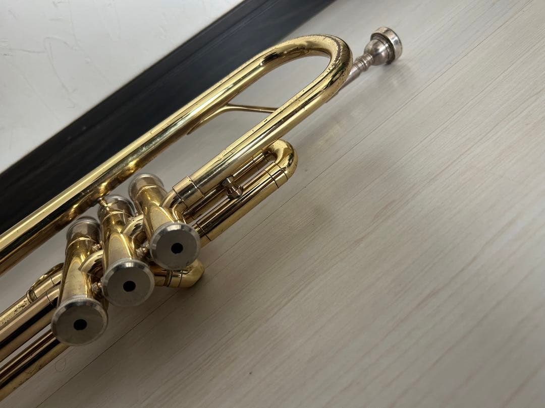 【ジャンク品】 YAMAHA トランペット YTR-235 ゴールド