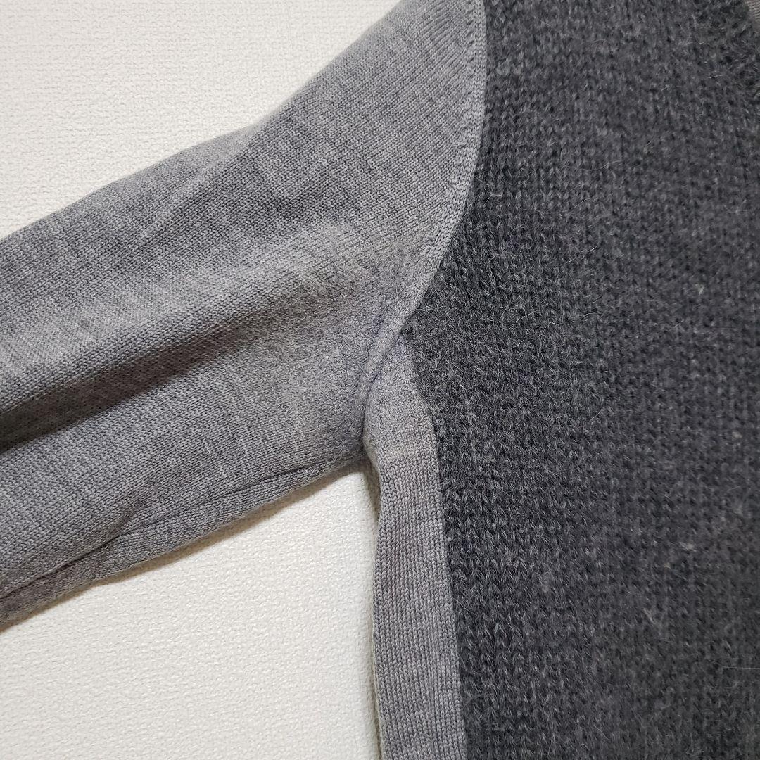 1523様】ミスディアナニールバレットアルパカ混切替ニットMISS DEANNA