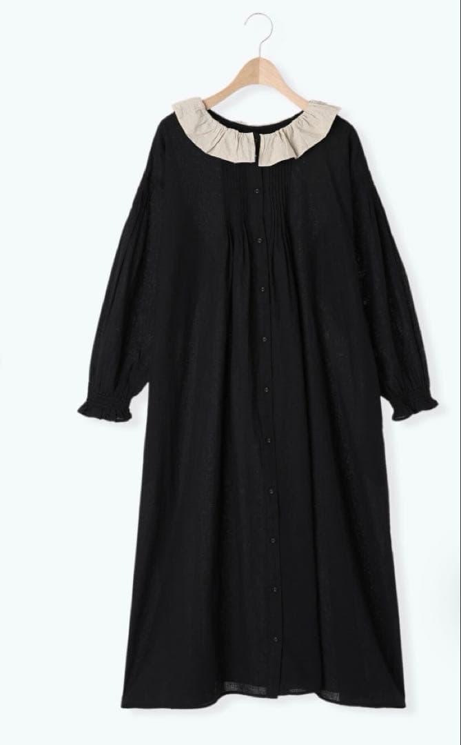 新品＊【kazumi×Samansa Mos2】フリルカラーワンピース