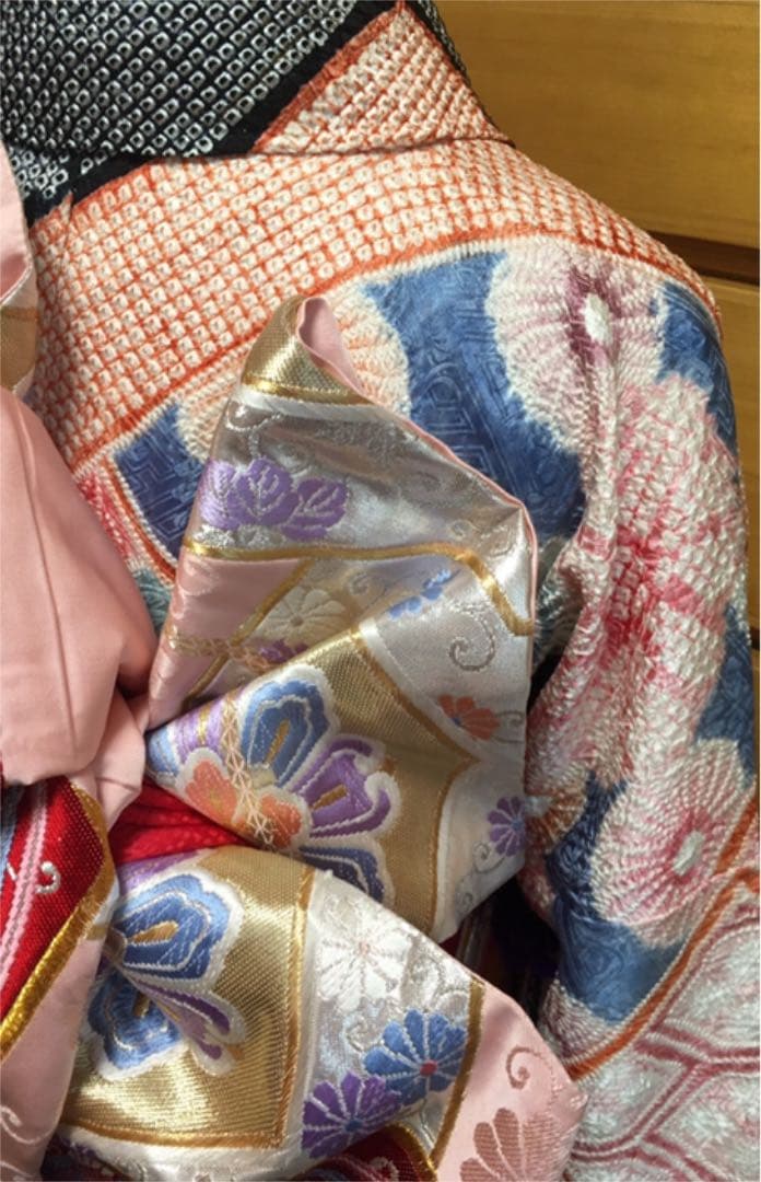 ちくわ様　藤娘きぬたや　本振袖　総絞り