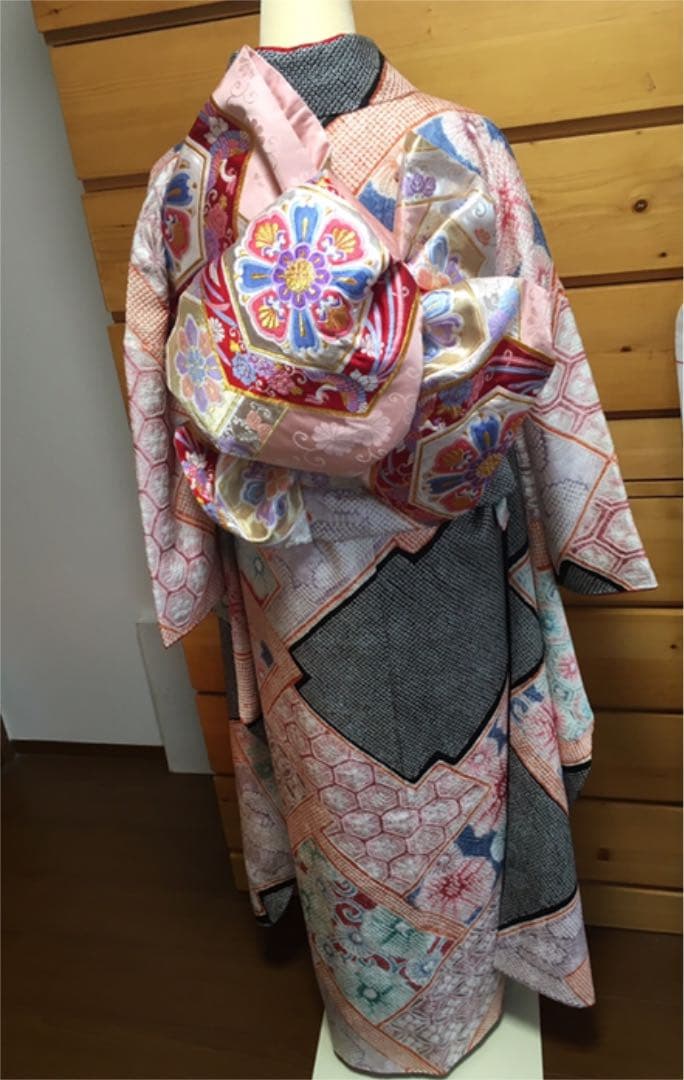 ちくわ様　藤娘きぬたや　本振袖　総絞り