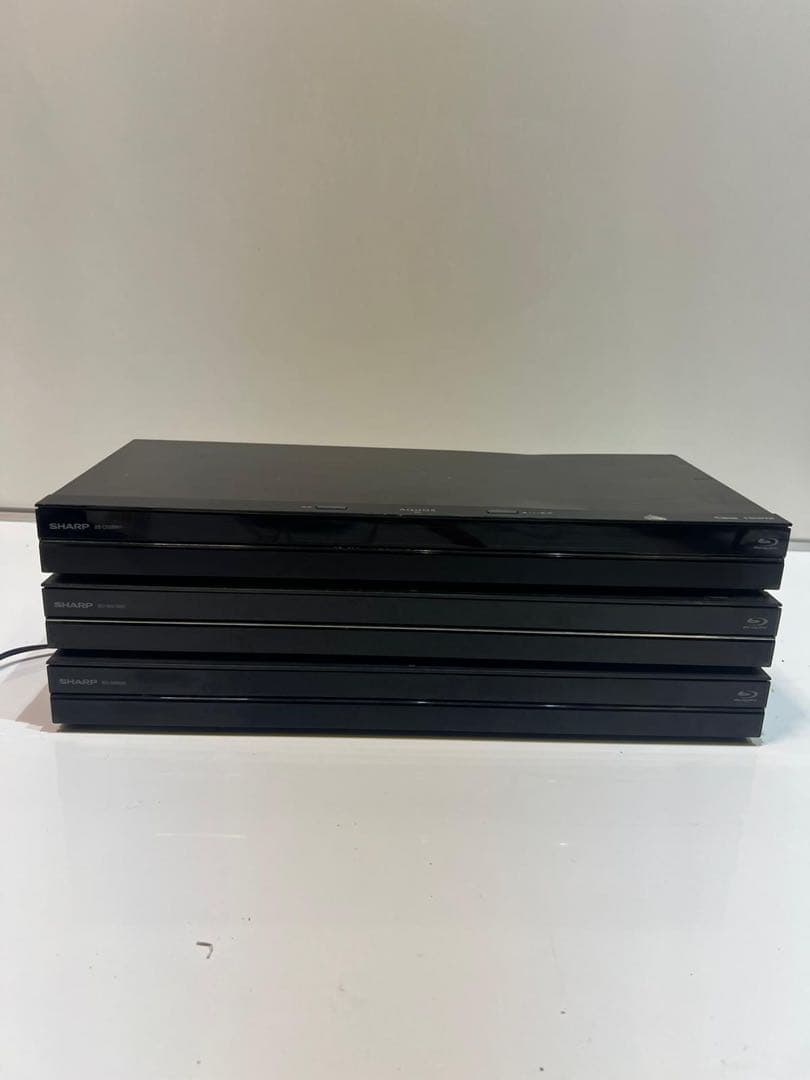 SHARP ブルーレイレコーダー x3 ジャンク