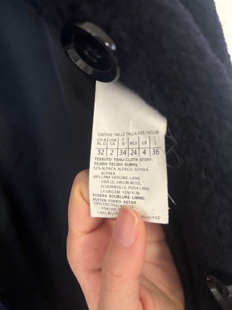 max mara ファーコート