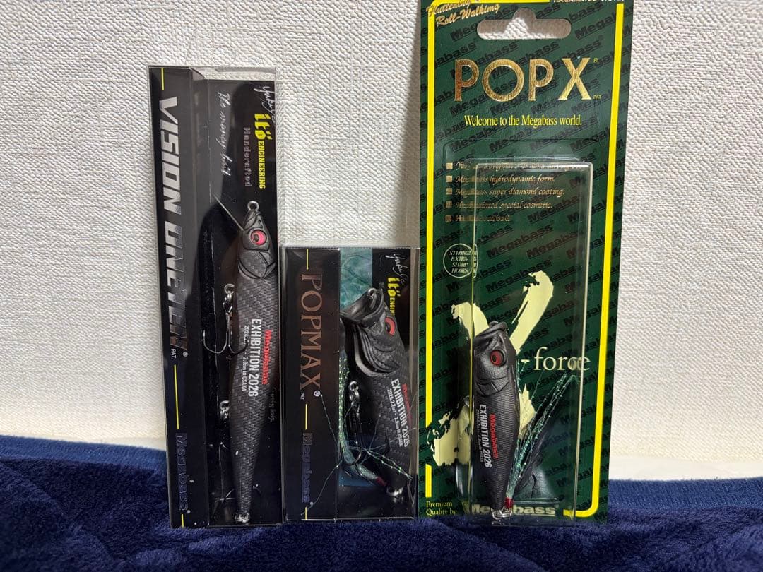 【希少】メガバスエキシビジョン大阪 2026 5種 コンプセット