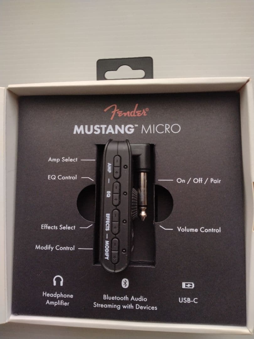 Fender Mustang Micro ヘッドフォンアンプ