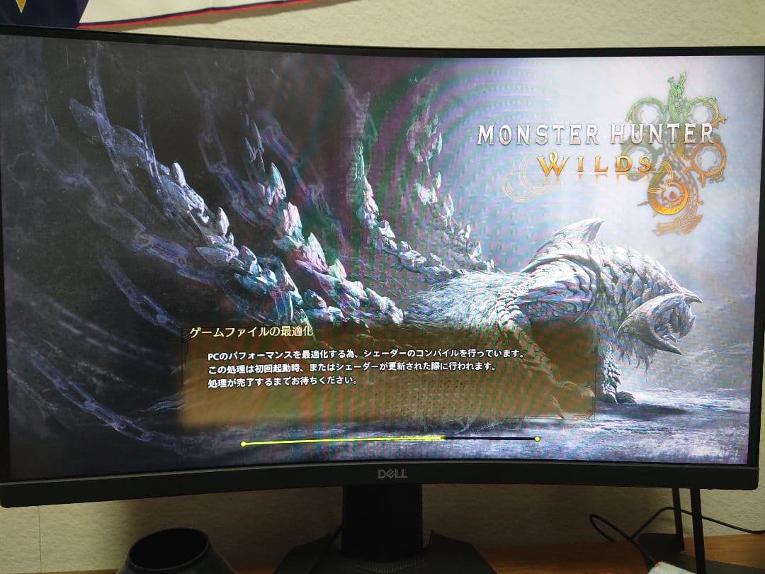 DELL S2422HG 湾曲ゲーミングモニタ