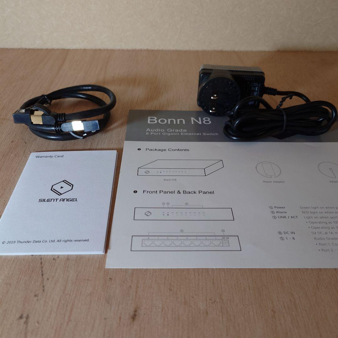 Silent Angel N8 8ポート オーディオグレード スイッチングハブ