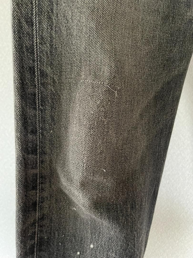 Levi's 501 後染め　ブラック　W32L30　色落ち