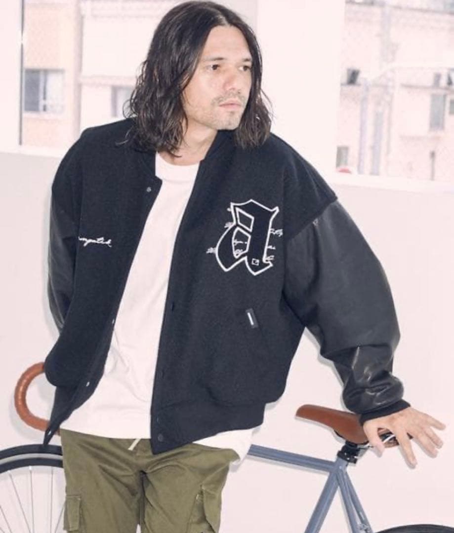 最終値下げ【アダムパテック】 looose award jacket スタジャン