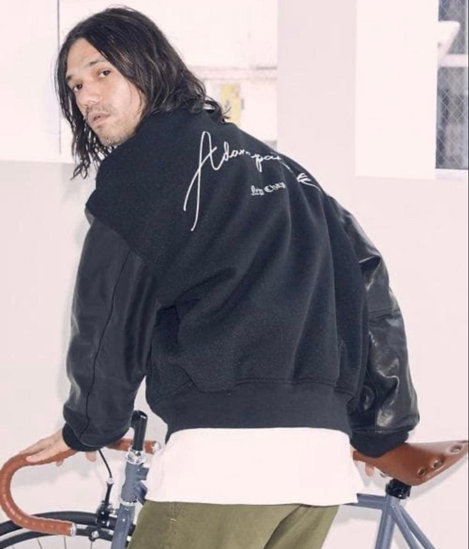 最終値下げ【アダムパテック】 looose award jacket スタジャン