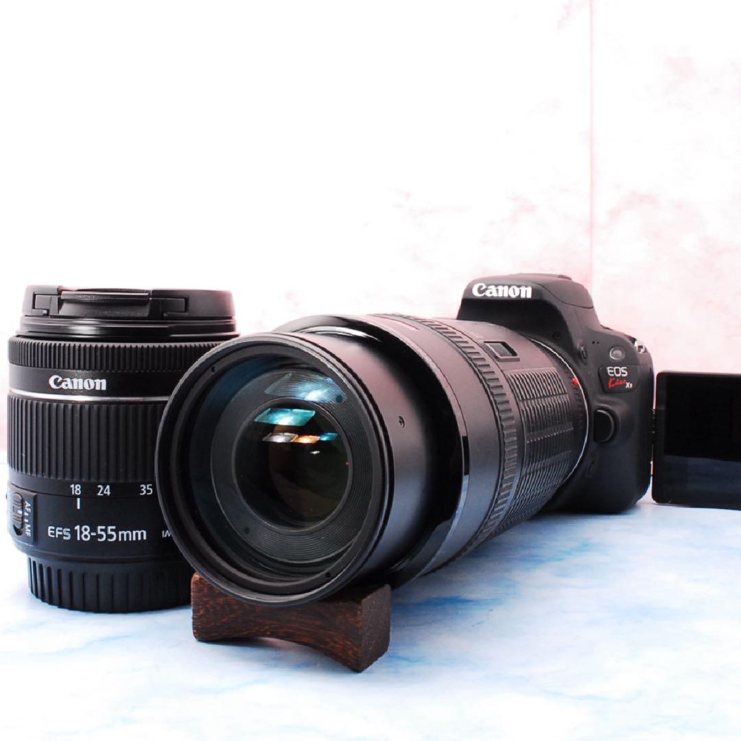 Canon kiss X9☆高性能STM＆超望遠☆Wi-Fi☆一眼レフカメラ
