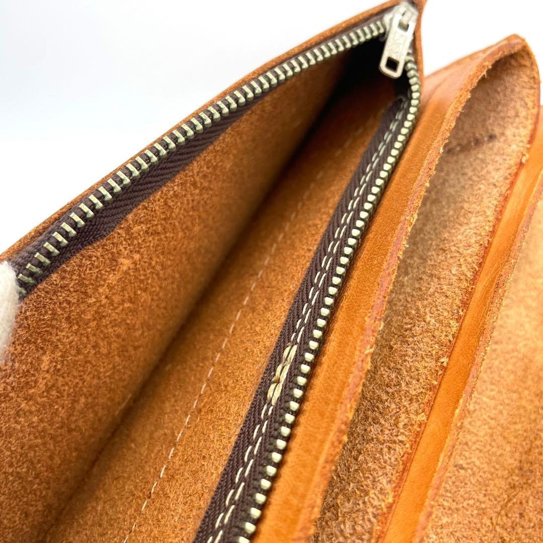 レッドムーン　長財布　チェーンウォレット　レザー