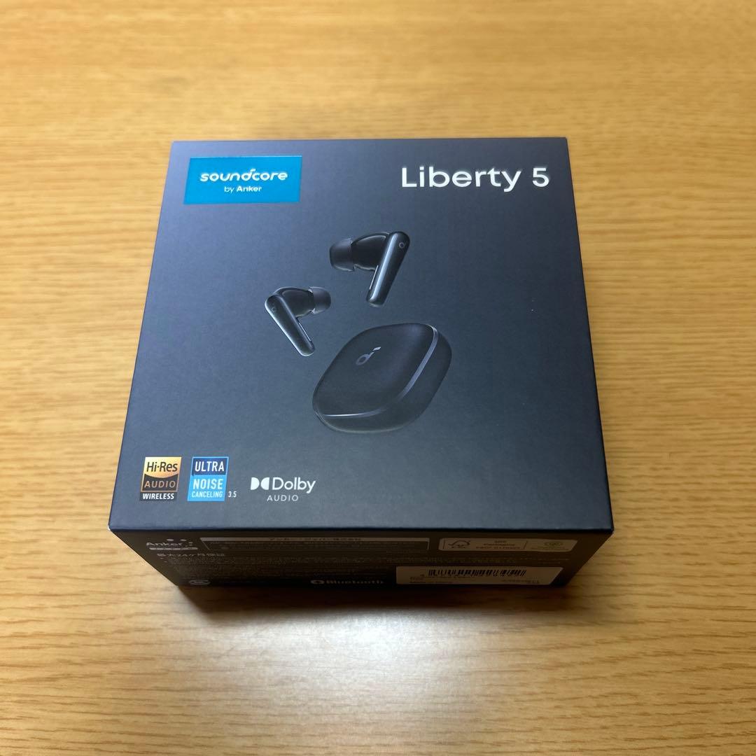 soundcore Liberty 5 ワイヤレスイヤホン ブラック