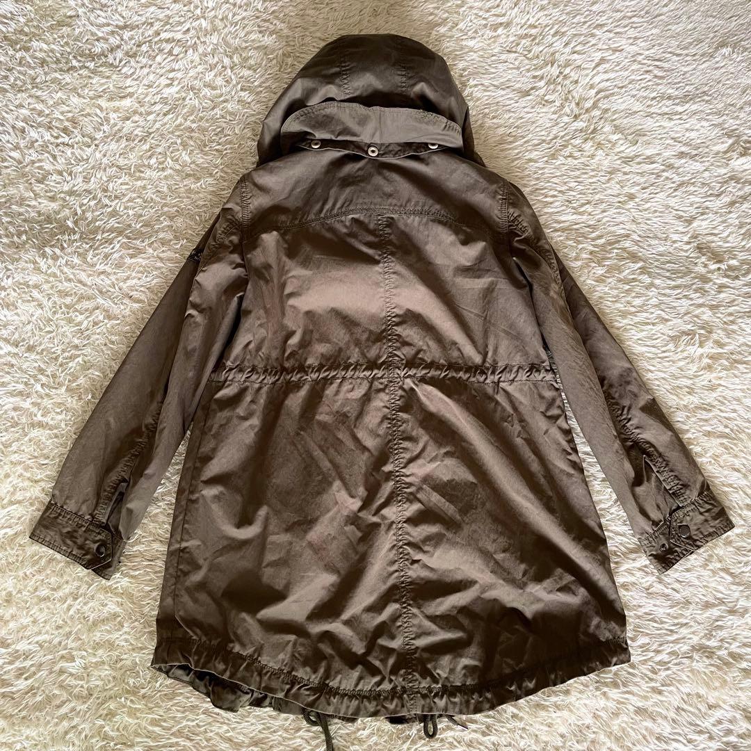 TATRAS タトラス フード付きモッズコート カーキ 03