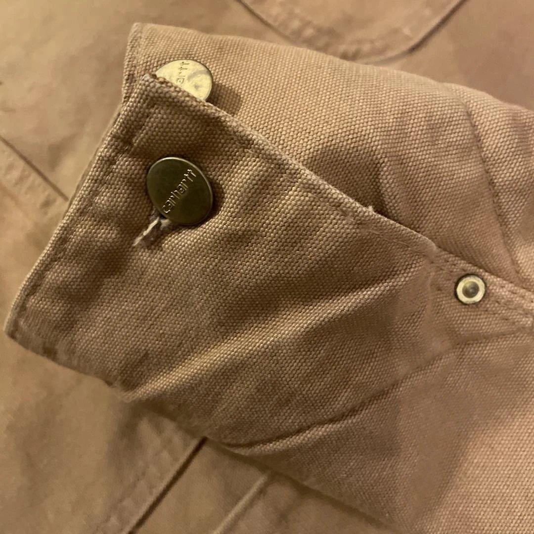 Carhartt ブラウン ダック カバーオール チョアコート 6BLC デニム