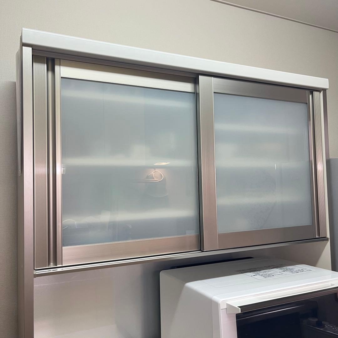 パモウナ　キッチンボード　食器棚　幅100cm