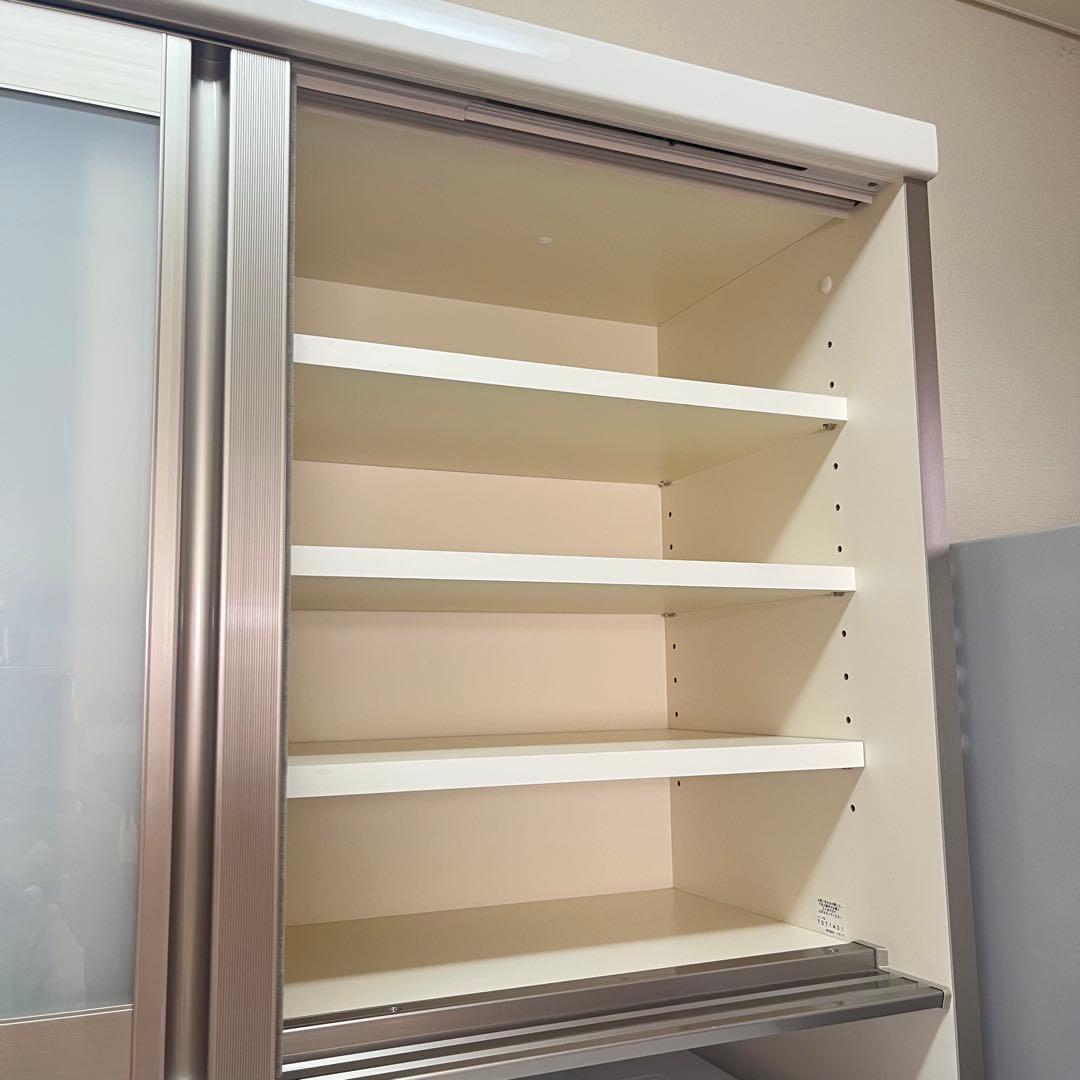 パモウナ　キッチンボード　食器棚　幅100cm