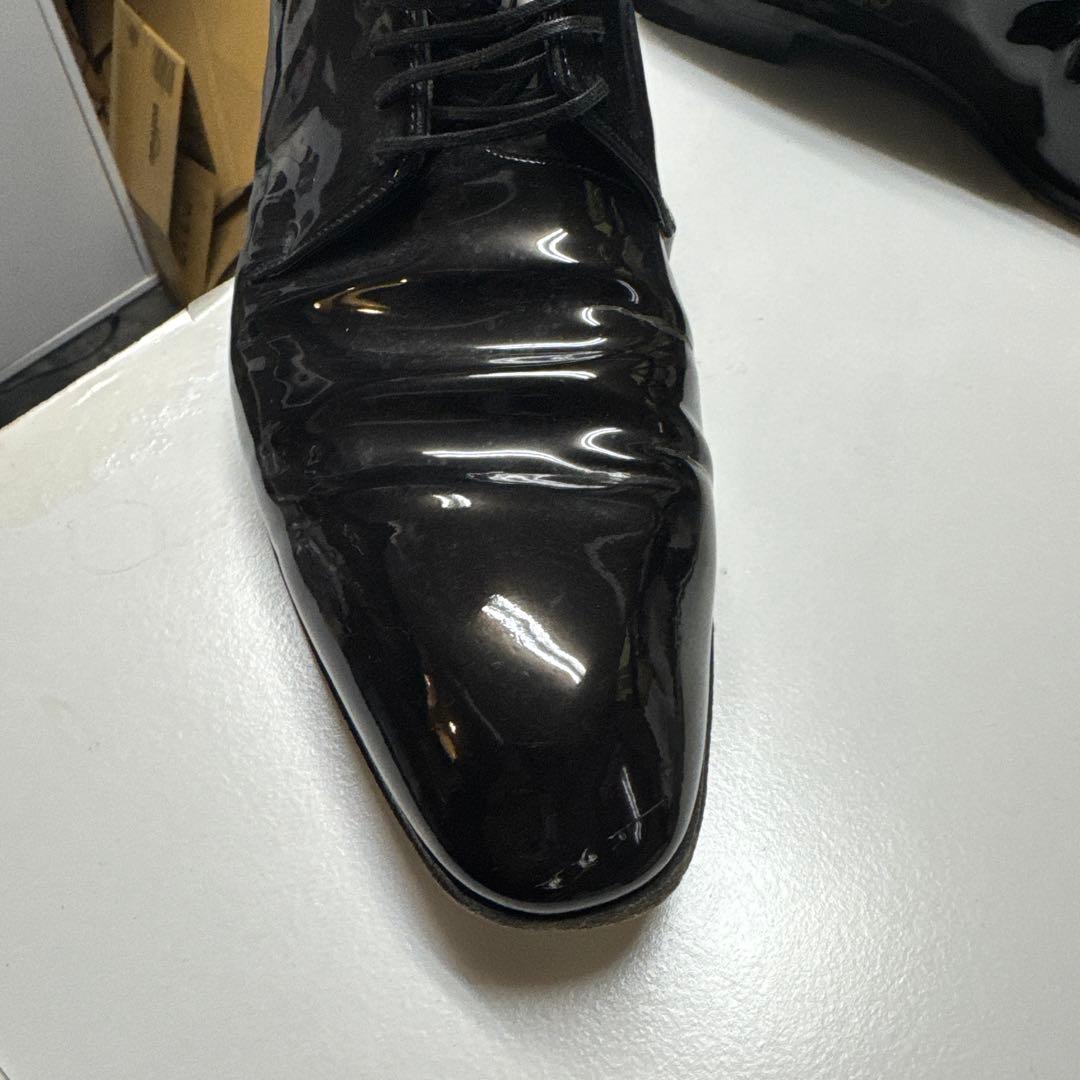 ルイヴィトン LVヴァンドームラインパテントレザーブラックモノグラム