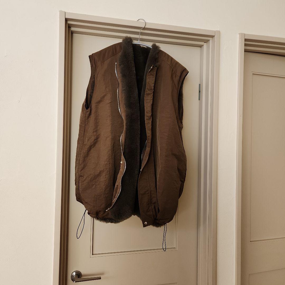 ALWEL　REVERSIBLE　SLEEVELESS JACKET