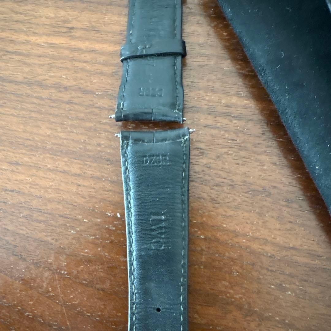 ブ*ー様 IWC クロコダイル　時計ベルト