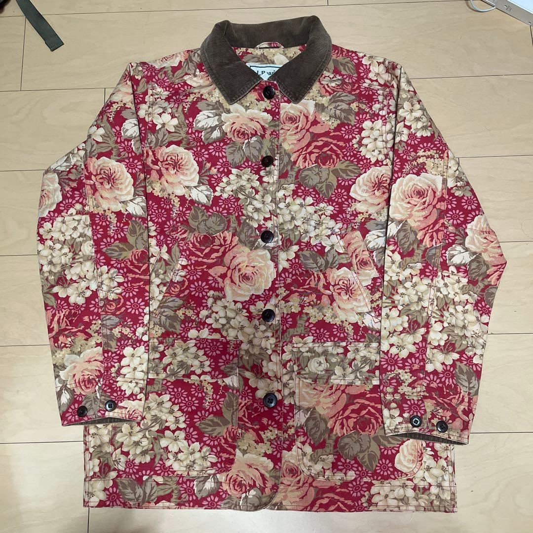 LLBean エルエルビーン　花柄 ジャケット ハンティング 90s M