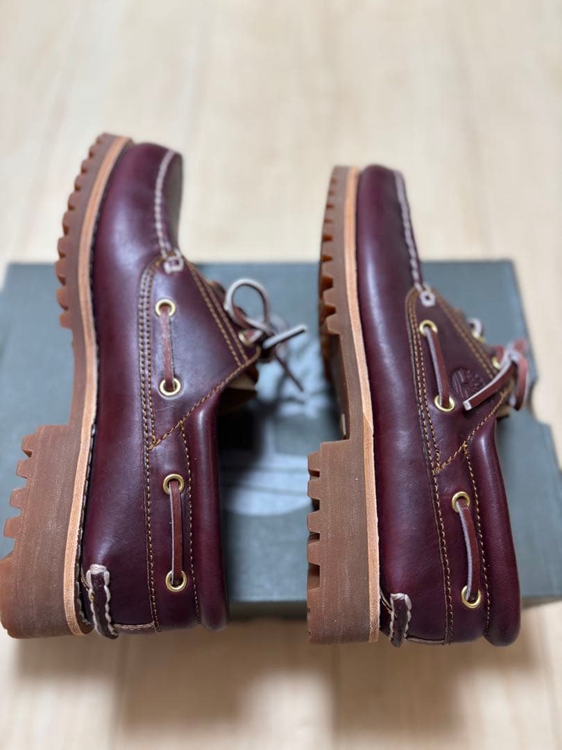 【新品】Timberland 3Eye Classic Lug バーガンディー