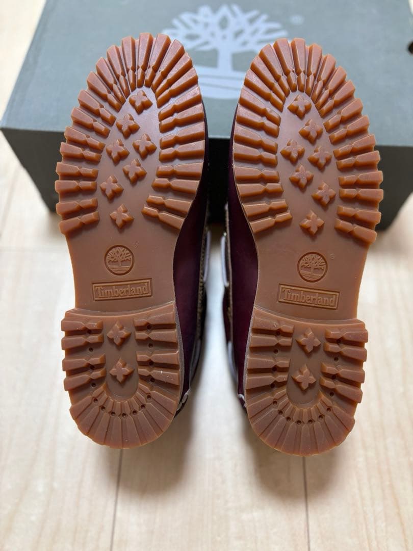 【新品】Timberland 3Eye Classic Lug バーガンディー