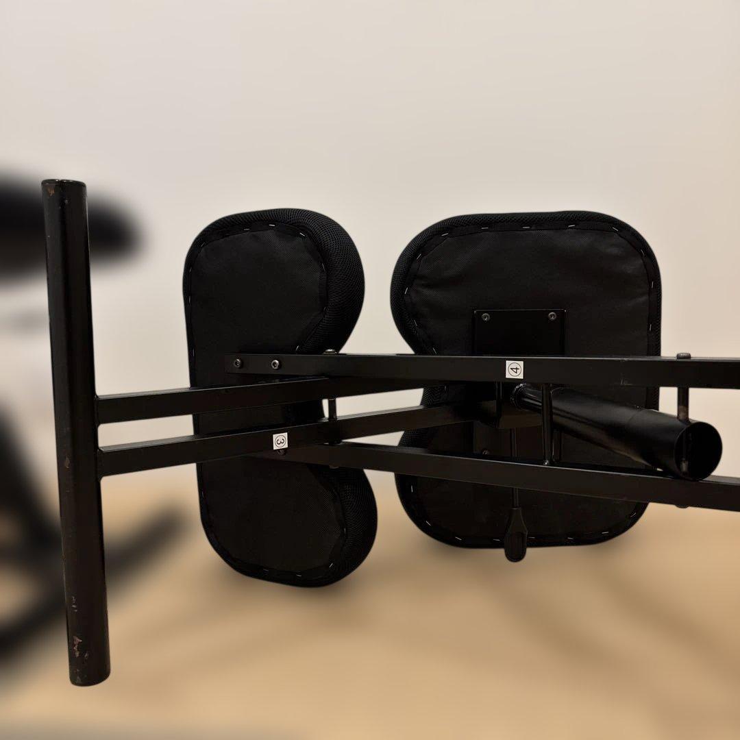 【3KeTa専用】ニトリ　姿勢矯正チェア 黒　2点